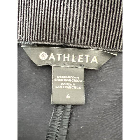 ATHLETA Glacier Snow Skinny Pant Black Sz 6 #985570 NWOT - Picture 5 of 6